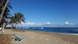 the beach, at CabareteVacation Villa