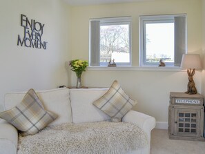 Comfy living/ dining area | Blueacres, Kilbucho, near Biggar
