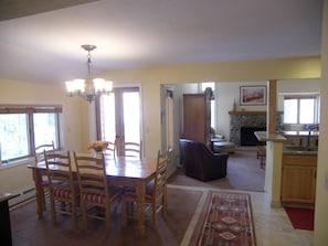 Dining Area and Living Room