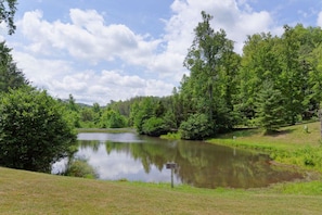 Wears Valley Cabin - Possum Moon - Laughing Pines stocked fishing pond near possum moon