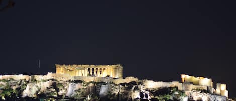 Acropolis - close up view from our balcony