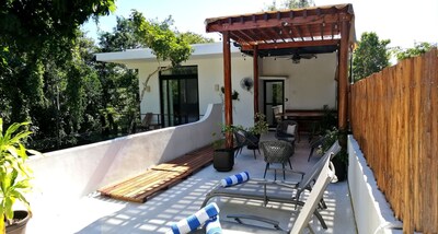  ¡¡CERCA DE LA PLAYA!! VILLA 3BDR, PISCINA PRIVADA, DUERME 10! EN ALDEA ZAMA.