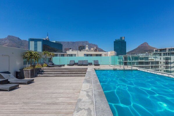 Rooftop pool