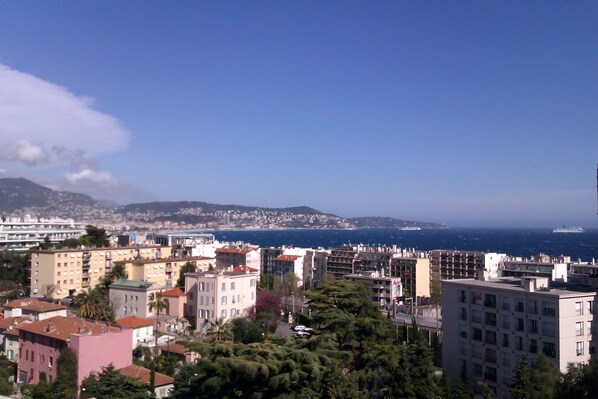 view from the living room