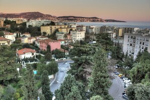 view from the living room