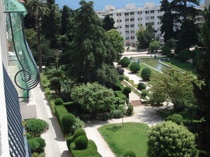 Garden's view from the bedrooms