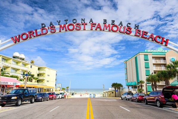 Welcome to Daytona Beach, the world’s most famous beach!