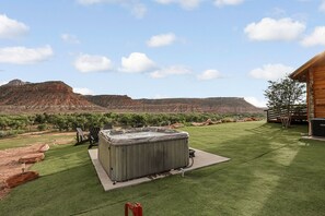 Bain à remous extérieur