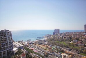 Vista para a praia ou o mar