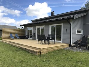 Terrass, insynsfritt från alla håll