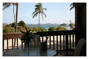 View from balcony.
