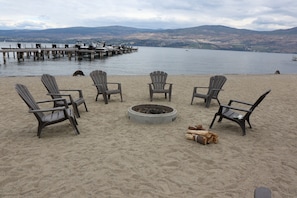 Fire Pit and Beach