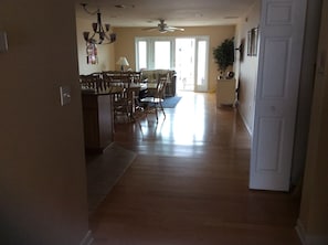 View from the entry