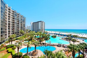 Gulf Front Pool at Edgewater