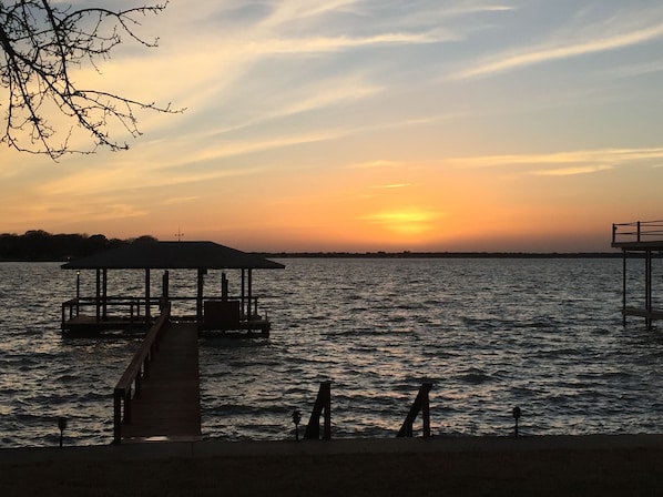 Sunset from the Deck