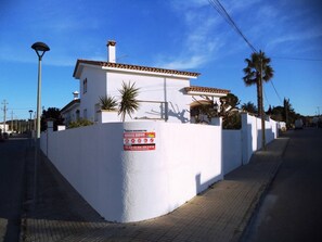 Outside house