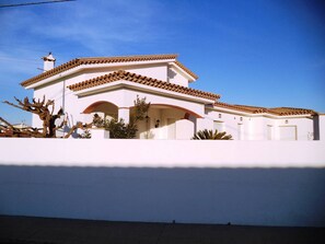 Outside house