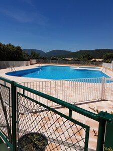 F3 of 52m ² terrace 20m ² swimming pool, Golf st tropez, the cross Valmer, 6couchages