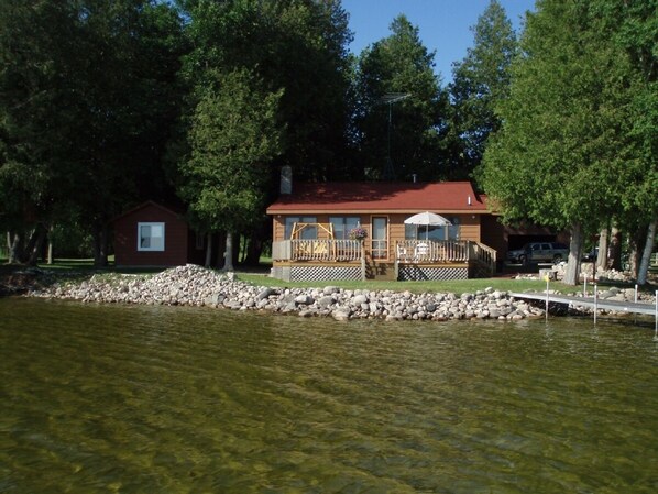 From the lake
