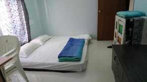 Bedroom #2 with a toilet..