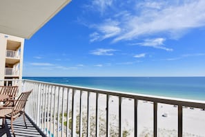 Seacrest Corner Unit Balcony View of Gulf