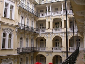 Courtyard of the building