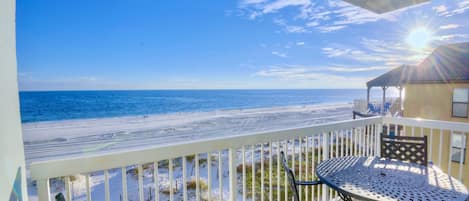 Balcony Overlooking Beach and Gulf