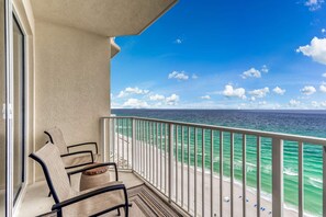 Enjoy Stunning Views and Tropical Breezes from Your Private Beachfront Balcony