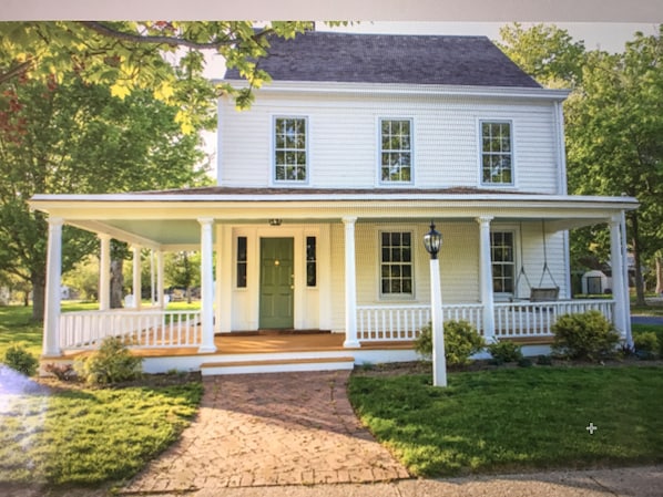 Landmark Greenport Home with pool