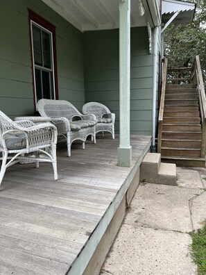 Renters Private sitting area 
