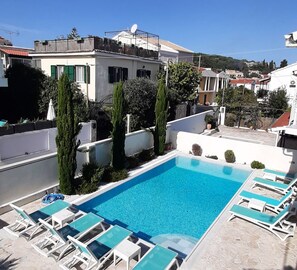 Located on a quiet, side street of Kassiopi