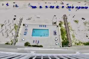 Balcony View of Pool