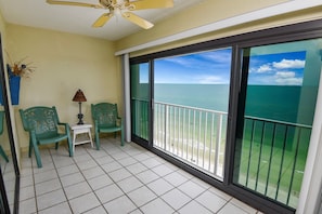 Enclosed Balcony View East