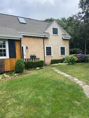 new siding - winter view 