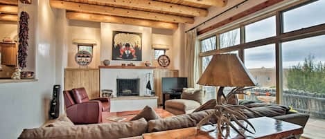 Santa Fe Vacation Rental | 3BR | 3BA | 2,148 Sq Ft | Stairs Required