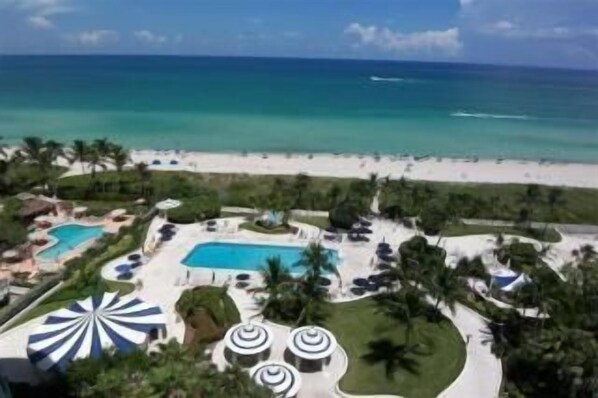 Pool and Beach area