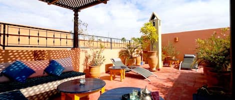 Riad Antoine - rooftop terrace