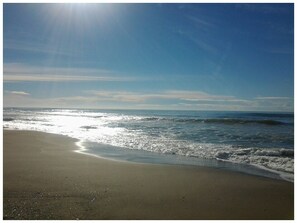 spiaggia di Forte dei Marmi in inverno