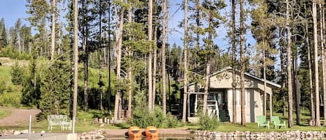 View of property from lake