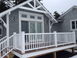 South facing deck for your sunning or reading pleasure.