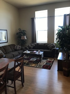 -very quiet, comfy and large  3 bedroom full apartment-family & pet friendly