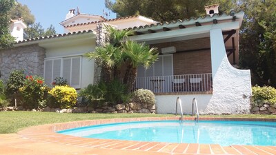 Casa con piscina en Vallpineda-Sitges