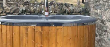NEW Wood Fired Hot tub