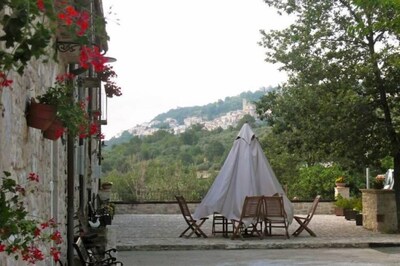 Abruzzo. Casa rurale immersa negli ulivi a due passi dal Lago