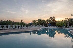 Be the first to break the mirror. The pool opens at sunrise and closes at 11pm.