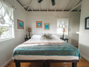 King size pillow top sleeping by the sea