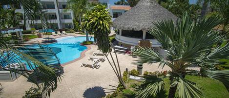 Common Area with Heated Pool