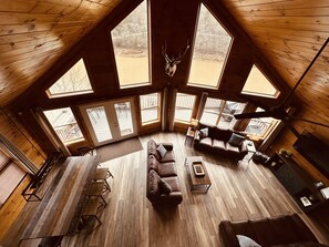 Main Level Kitchen and Family Room