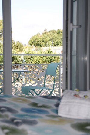 Open the door and step out onto your private balcony or terrace (views vary).