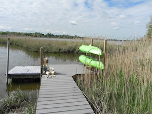 Our Dock is good place to launch kayak Nor canoe.  (No swimming off the dock)
